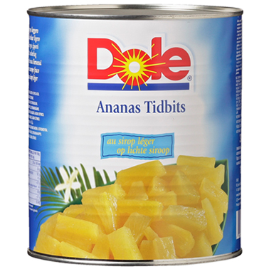 Ananas Stukjes 3005gr.