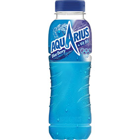 Aquarius blue berry fles 33cl.
