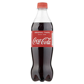Coca Cola petfles 50cl.