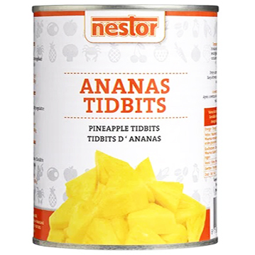 Ananas Tidbits 3050g