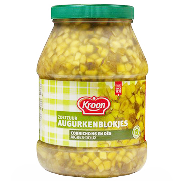 Augurken Blokjes 2450g