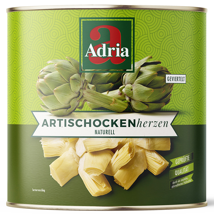 Artisjokken kwarten 2500g