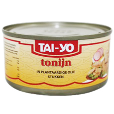 Tonijn in olie blik185gr
