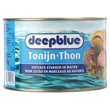 Tonijn in water 1705gr