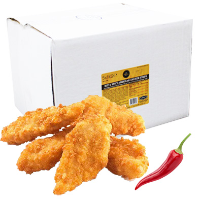 American Chicken Strips hot & spicy 5kg