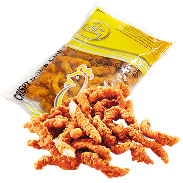 Crispy Shredded salt and chili