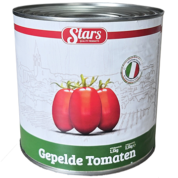 Gepelde tomaten Stars