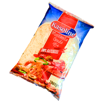 Geraspte Mozzarella Gouda 45+ Kasoline