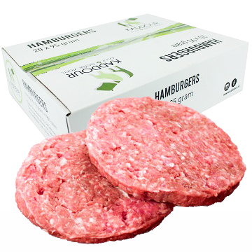 Hamburgers rundvlees 95gr