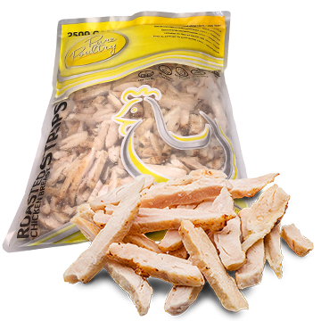 Kipfiletreepjes Geroosterd