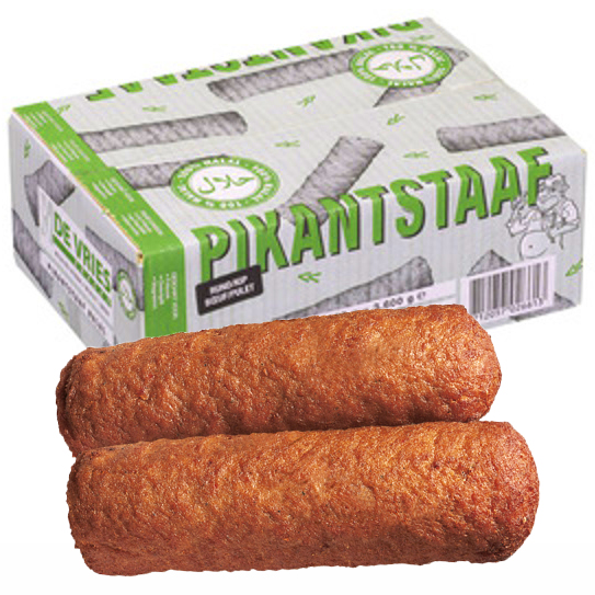Pikantstaaf rund-kip 120gr
