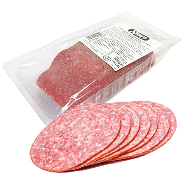 Salami Gesneden bevroren