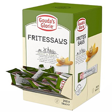 Frietsaus zakjes Goudas Glori