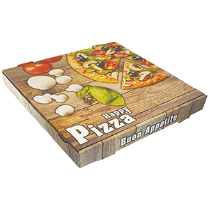 Pizza doos 20×4 Happy