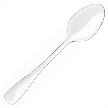 Lepel Transparant 18cm luxe