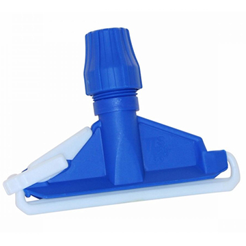 Mopklem blauw wit