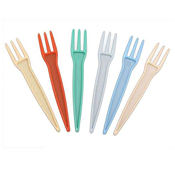 Vorken Frietvorkjes plastic 90mm