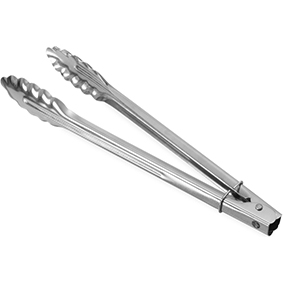 Serveertang grijs 30cm rvs